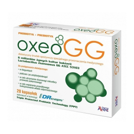  Oxeo GG kaps.dojel.twarde, 20 kapsułek 