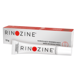 Rinozine, nawilżająco-regenerująca maść do okolic nosa, 15 g