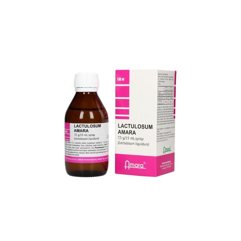 Lactulosum Amara (7,5 g/15 ml), syrop 150 ml 