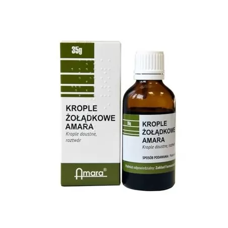  Krople żołądkowe AMARA, 35 g 