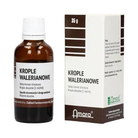  Krople walerianowe AMARA, 35 g 