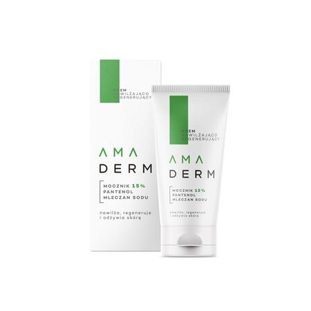  Amaderm Urea 15%, krem nawilżająco-regenerujący, 50 ml 