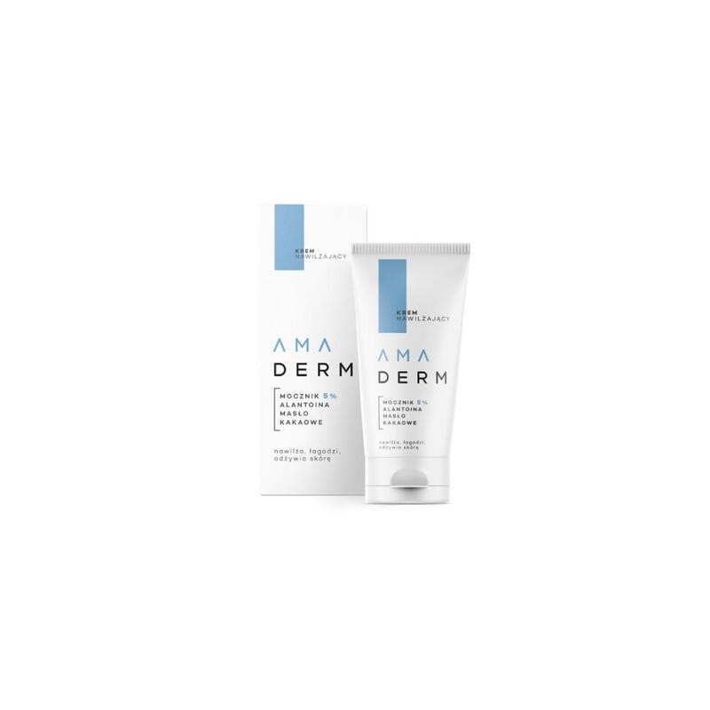 Amaderm Urea 5%, krem nawilżający, 50 ml 