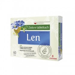 Len Colfarm 60 tabletek do ssania