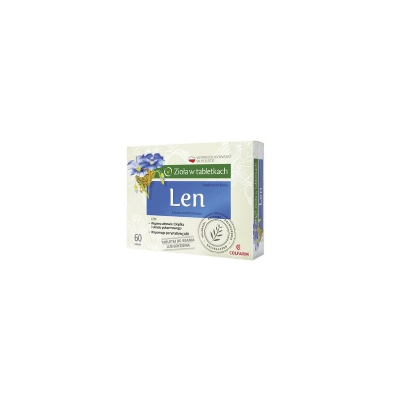 Len Colfarm 60 tabletek do ssania 