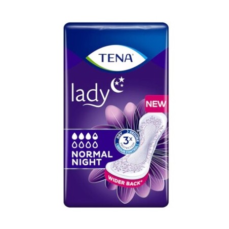 Podpaski urologiczne Tena Lady Normal Night, 10 sztuk