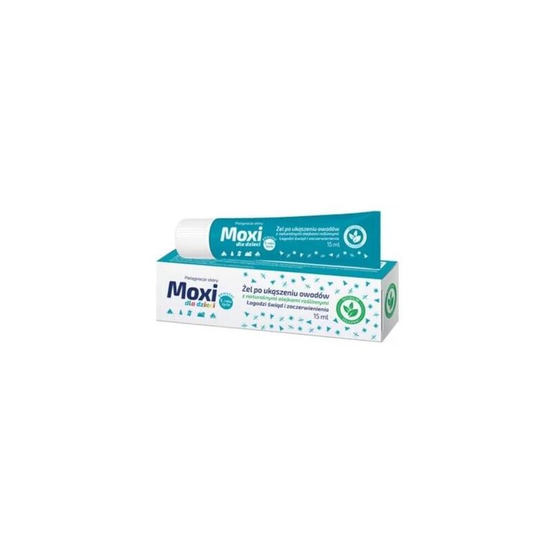 MOXI żel po ukąszeniu owadów dla dzieci, 15 ml 
