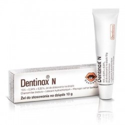 Dentinox N,  żel na dziąsła, 10 g