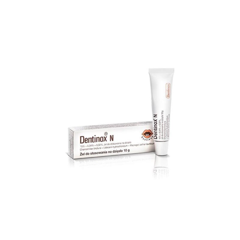 Dentinox N,  żel na dziąsła, 10 g 