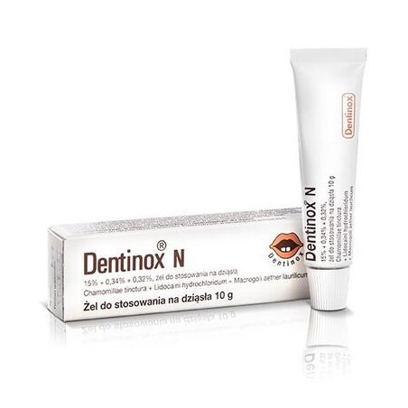  Dentinox N,  żel na dziąsła, 10 g 
