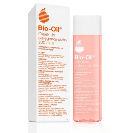 Bio-Oil, specjalistyczny olejek do pielęgnacji skóry, na blizny i rozstępy, 200 ml