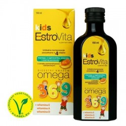 Estrovita Kids Pomarańcza-Banan, 150 ml
