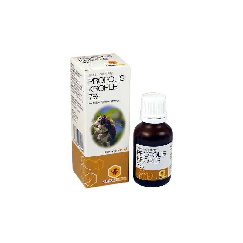 Propolis krople 7%, krople doustne 20 ml 
