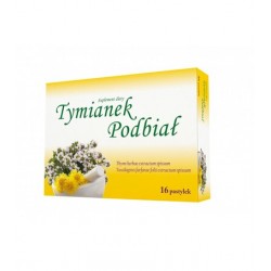 Tymianek i Podbiał + ekstrakt z 20 ziół SEMA Lab, 24 pastylki do ssania