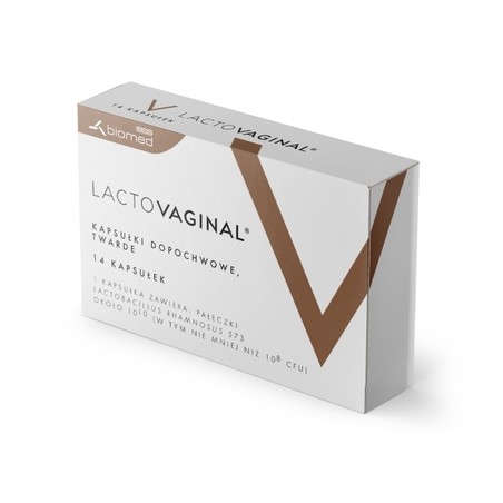  Lactovaginal, 14 kapsułek dopochwowych 