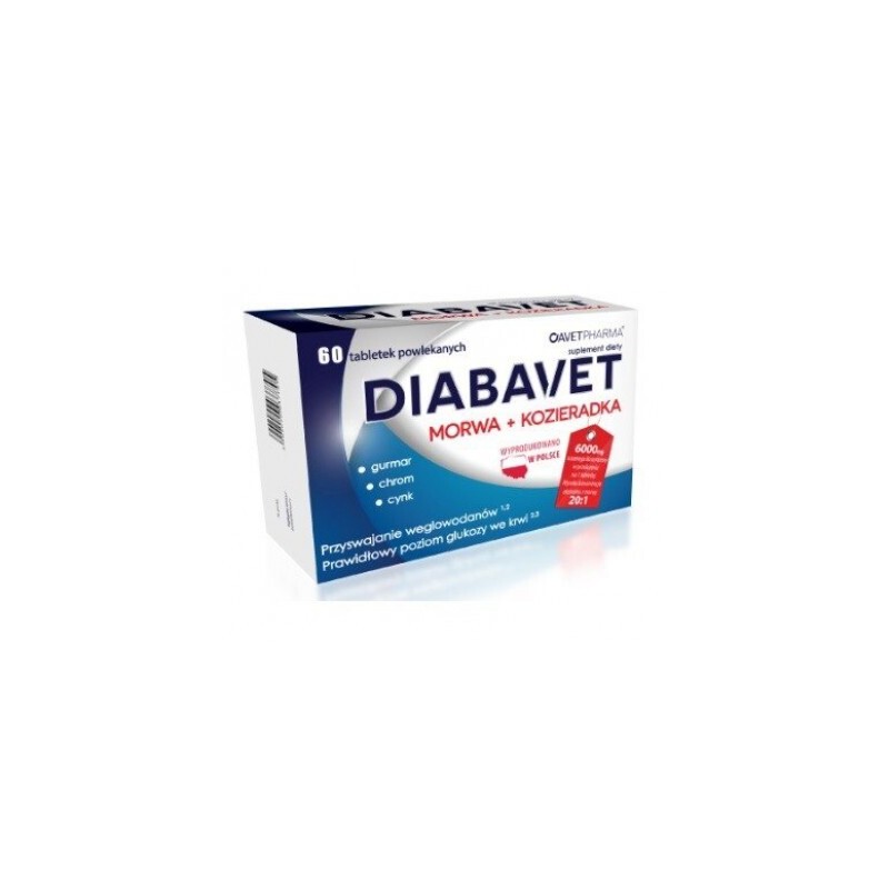Diabavet, 60 tabletek 
