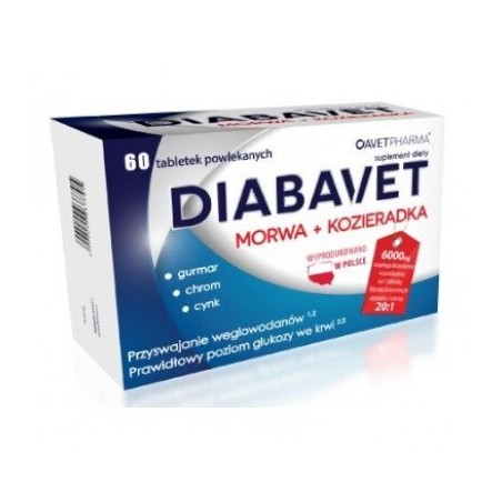  Diabavet, 60 tabletek 
