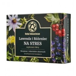 Lawenda i różeniec na stres, 30 kapsułek