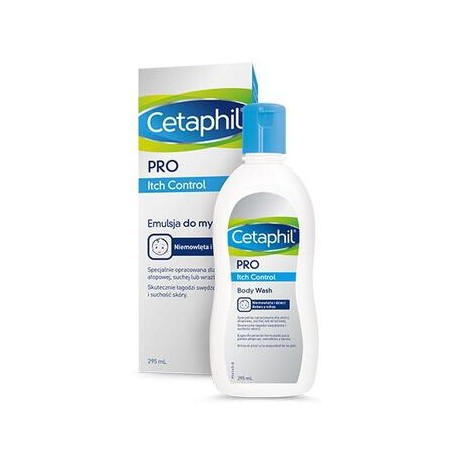  Cetaphil Pro Itch Control, emulsja do mycia, dla niemowląt i dzieci, 295 ml 