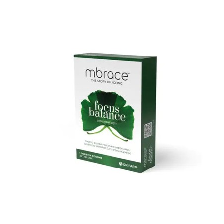 Mbrace Focus and balance, 30 tabletek