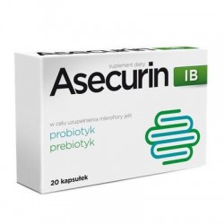 Asecurin IB, 20 kapsułek