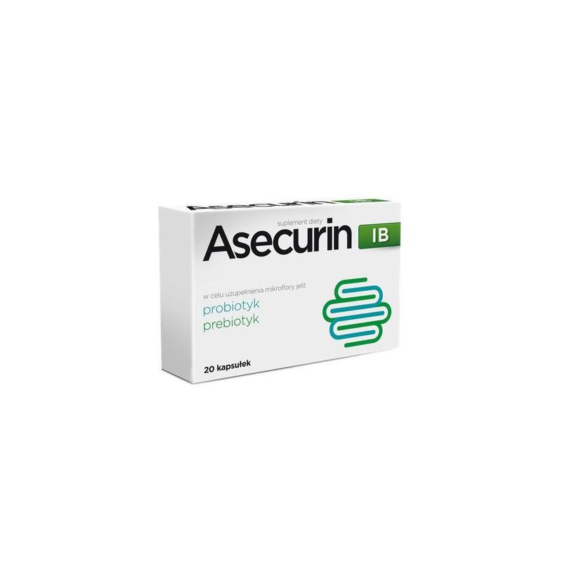 Asecurin IB, 20 kapsułek 