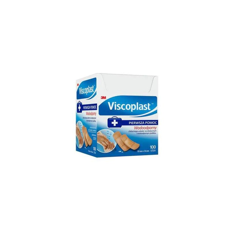 Plaster Wodoodporny 72mm x 19mm, 100 szt. 