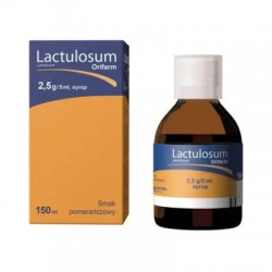 Lactulosum Orifarm 2,5 g/5ml , syrop, 150 ml