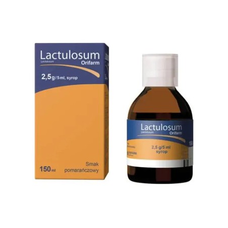  Lactulosum Orifarm 2,5 g/5ml , syrop, 150 ml 