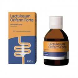 Lactulosum Orifarm Forte 667 mg/ml, syrop, 150 ml