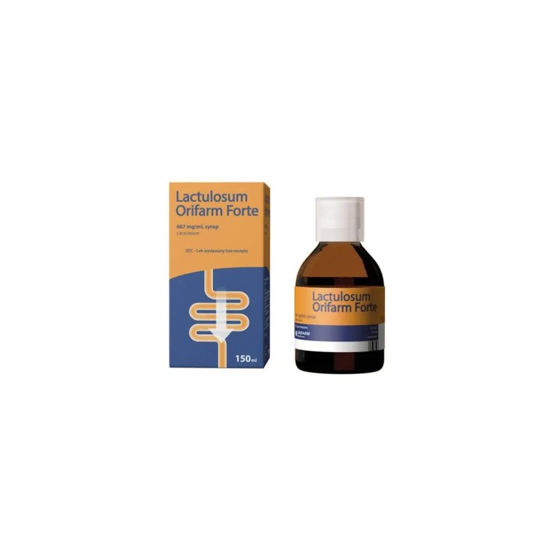 Lactulosum Orifarm Forte 667 mg/ml, syrop, 150 ml 