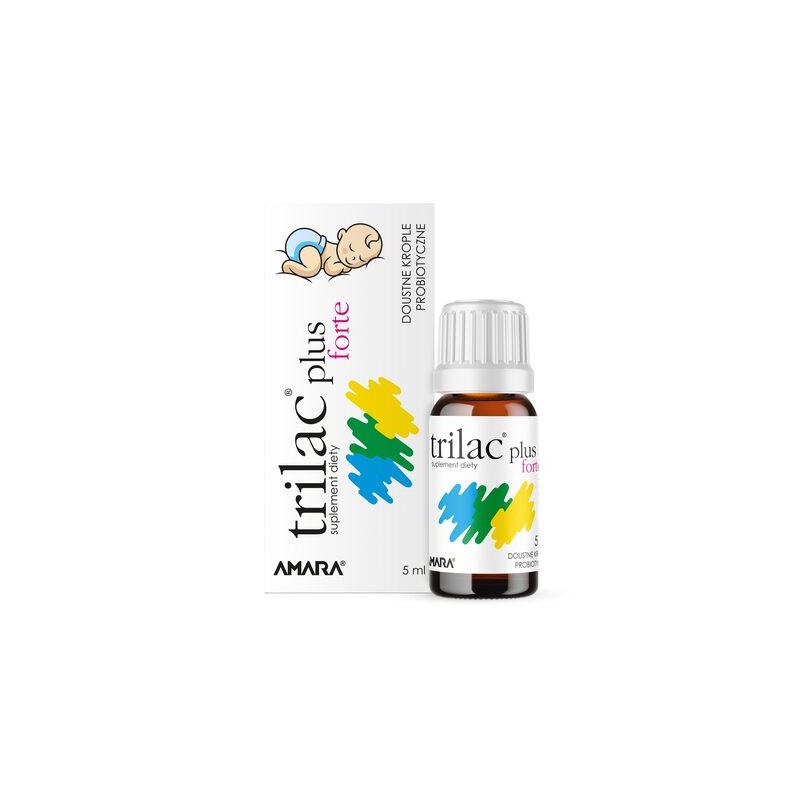 TRILAC PLUS FORTE krople, 5ml 