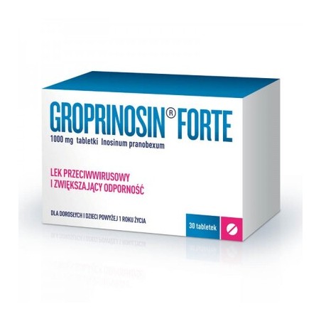 Groprinosin Forte 1000 mg, 30 tabletek
