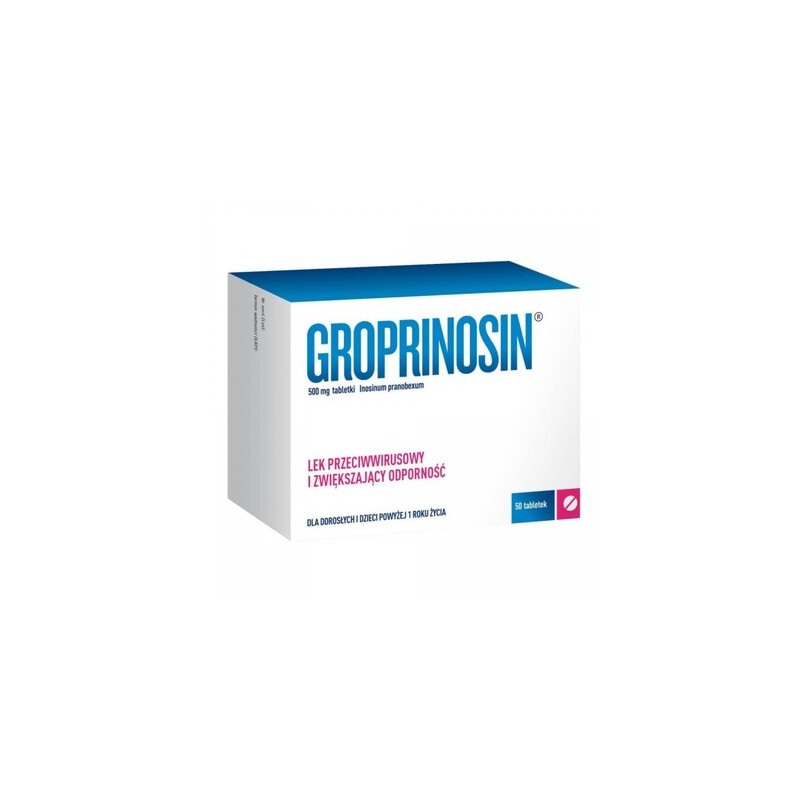 Groprinosin 500 mg, 20 tabletek 