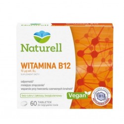 Naturell Witamina B12, 60 tabletek