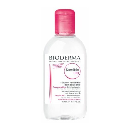  Bioderma Sensibio H2O, woda micelarna, skóra wrażliwa, 250 ml 