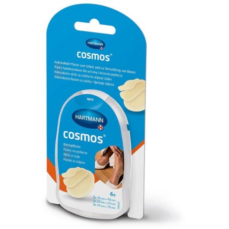  Cosmos Mix, plastry na pęcherze, 6 sztuk 