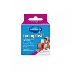 OMNIPLAST Przylepiec na rolce 5m x 2,5cm, 1 sztuka