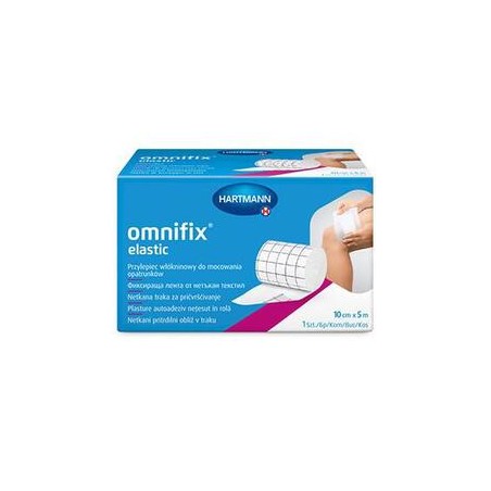 Omnifix Elastic, elastyczny przylepiec hipoalergiczny, 5 cm x 10 m, 1 sztuka