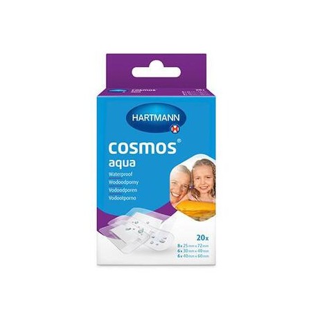  Plaster Cosmos Aqua 3 rozmiary, 20 sztuk 