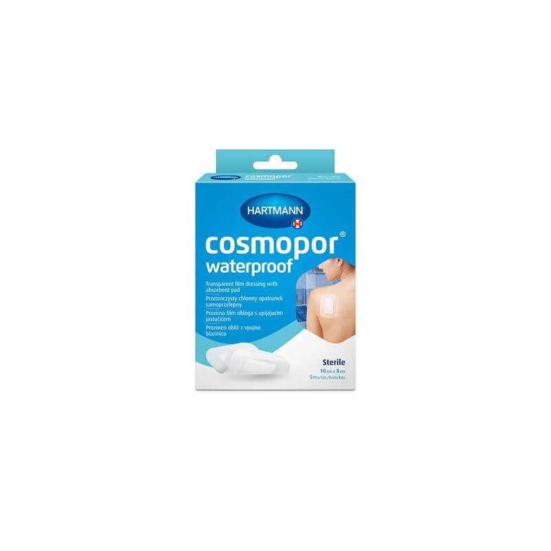 Opatrunek Cosmopor Waterproof, 10cm x 8cm, 5 szt. 