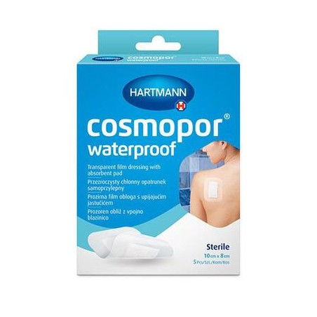  Opatrunek Cosmopor Waterproof, 10cm x 8cm, 5 szt. 