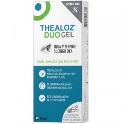 Thealoz Duo Gel, płynny żel do oczu, 0,4 g x 30 pojemników jednodawkowych