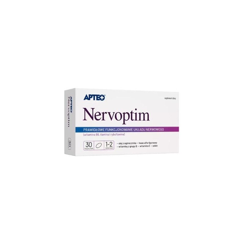 Nervoptim APTEO, 30 kapsułek 