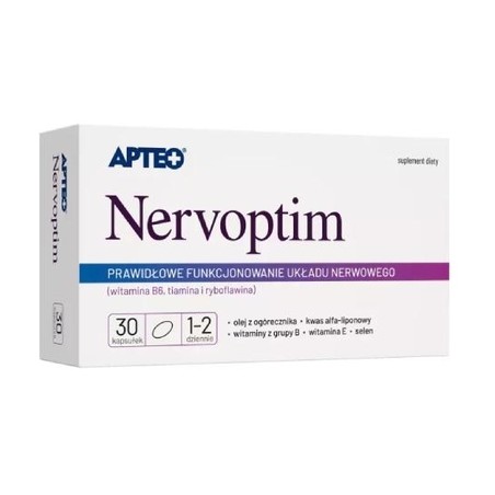  Nervoptim APTEO, 30 kapsułek 