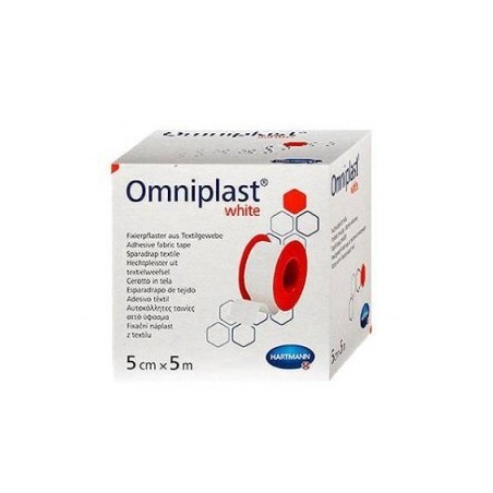 OMNIPLAST Przylepiec na rolce 5m x 5cm, 1 sztuka
