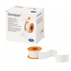 OMNIPOR Plaster włókninowy 1,25cm x 9,2m, 1 sztuka