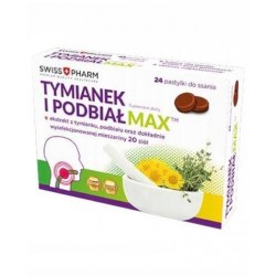Tymianek i Podbiał Max 24 pastylki