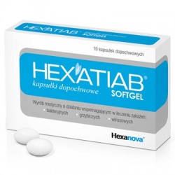 Hexatiab, kapsułki dopochwowe, 10 sztuk
