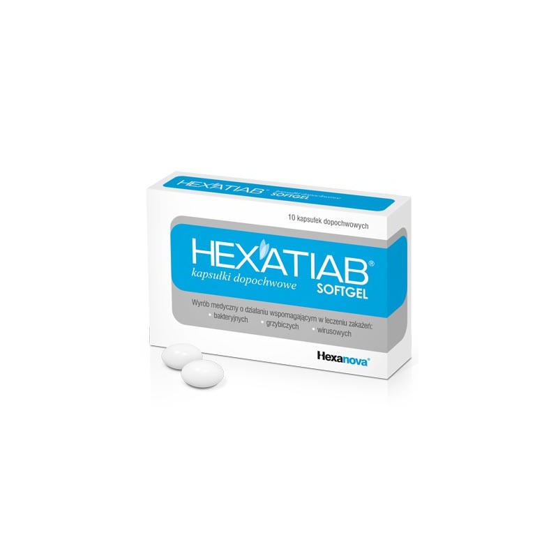 Hexatiab, kapsułki dopochwowe, 10 sztuk 